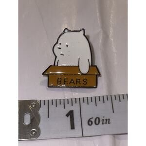 Bear In A Box Bears Pin Brooch